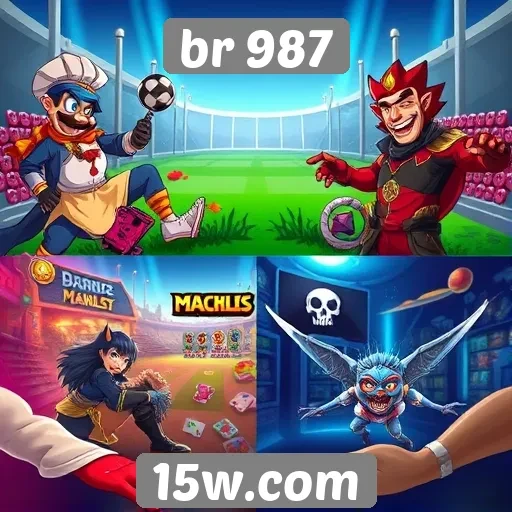 Comparativa entre br 987 e outros sites de jogos populares
